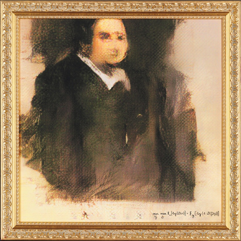 Portrait of Edmond Belamy, 2018 Portrait of Edmond Belamy, 2018